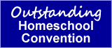 The MidWest Homeschool Convention in Cincinnati, Ohio features a huge homeschool curriculum exhibit hall.