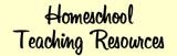 Homeschool Teacher Resources