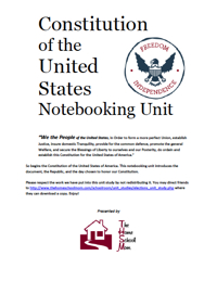 Constitution Notebooking Unit