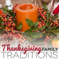 Thanksgiving Family Traditions