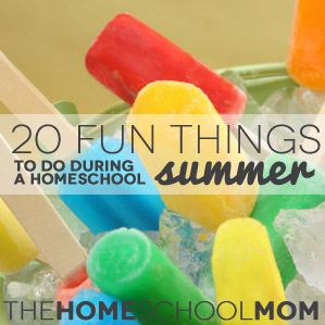 TheHomeSchoolMom: Summer Fun for Kids
