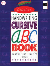 D’Nealian handwriting book