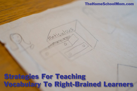 TheHomeSchoolMom: Vocabulary Teaching Strategies for Right-Brained Learners Vocabulary Teaching Strategies for Right-Brained Learners