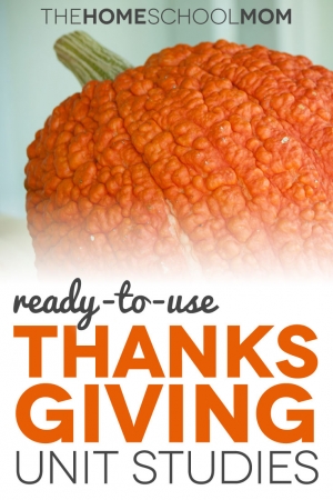 Ready to Use Thanksgiving Downloads - Pumpkin background