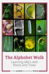 The Alphabet Walk: Learning ABCs with Rocks and Trees