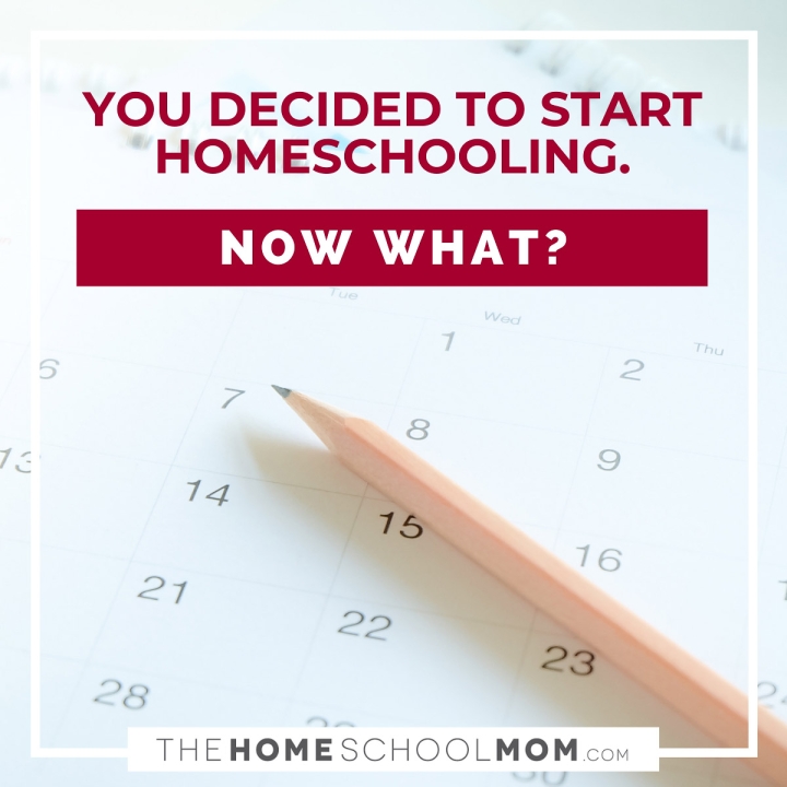 TheHomeSchoolMom Blog: You Started Homeschooling. Now What?