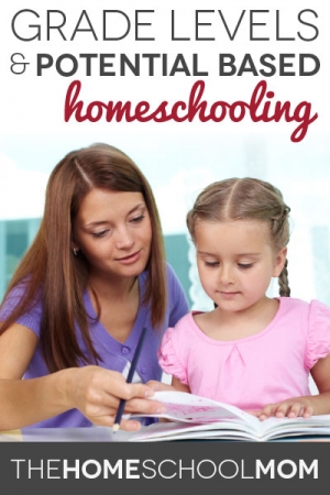TheHomeSchoolMom Blog: Homeschooling, grade levels, and potential based learning