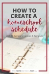 How to Create a Homeschool Schedule