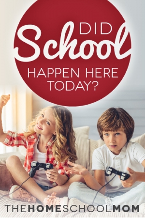 TheHomeSchoolMom Blog: Did School Happen Here Today?