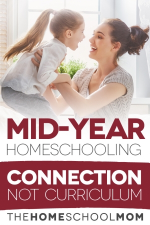 TheHomeSchoolMom Blog: Mid-Year Homeschooling: Connection, Not Curriculum