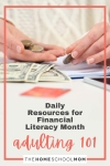Daily Resources for Financial Literacy Month - Adulting 101.
