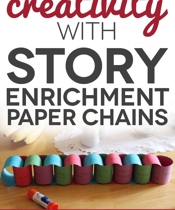 TheHomeSchoolMom Blog: Creative writing with story enrichment paper chains