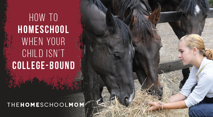 Homeschooling a Student Who Isn't College-Bound