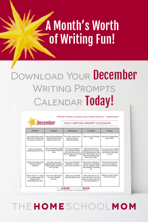 December Writing Prompts
