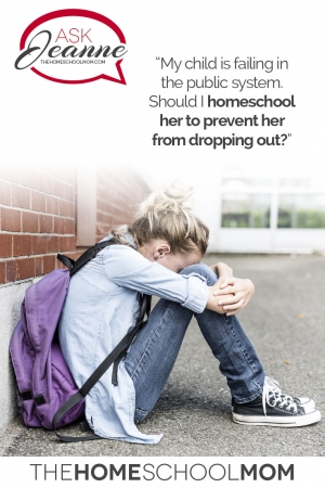 Homeschooling to Prevent Dropping Out of High School