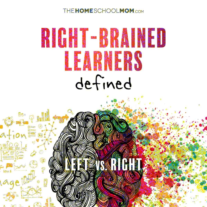 Right-brained learners defined.