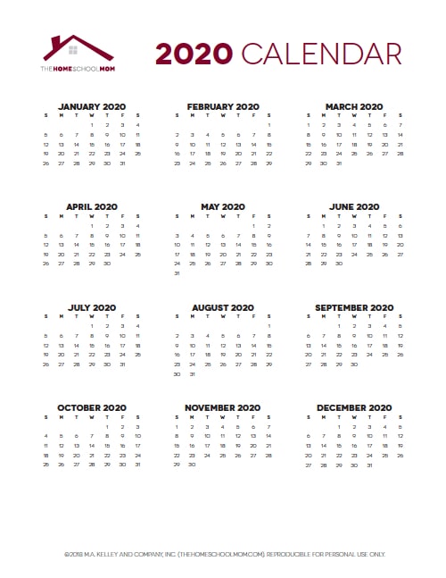 Printable Homeschool & Household Planner Pages TheHomeSchoolMom