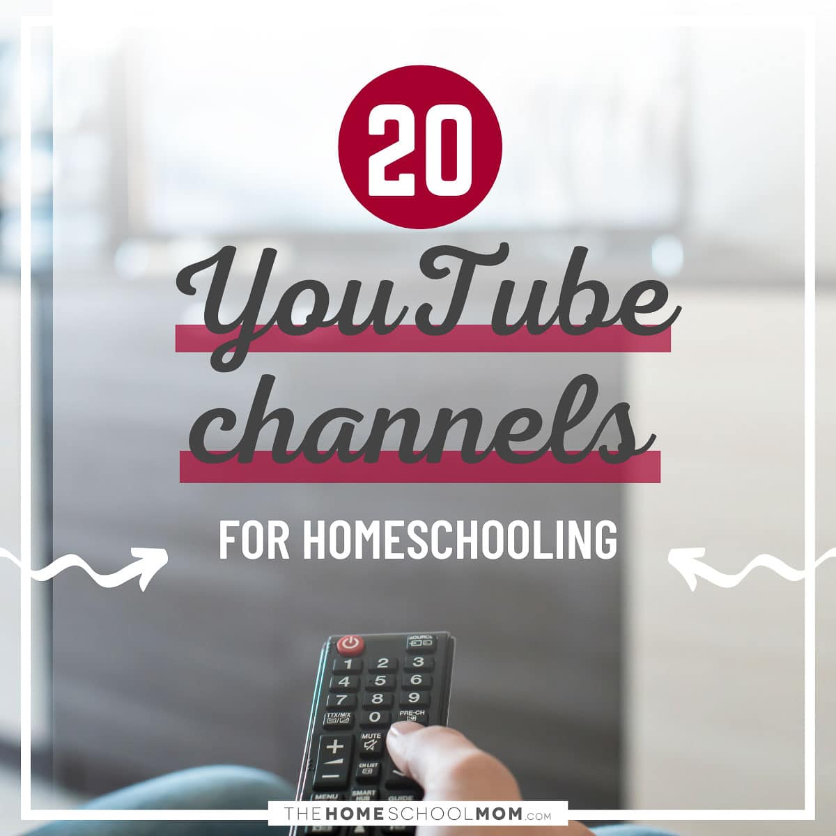 20 YouTube channels for homeschooling.