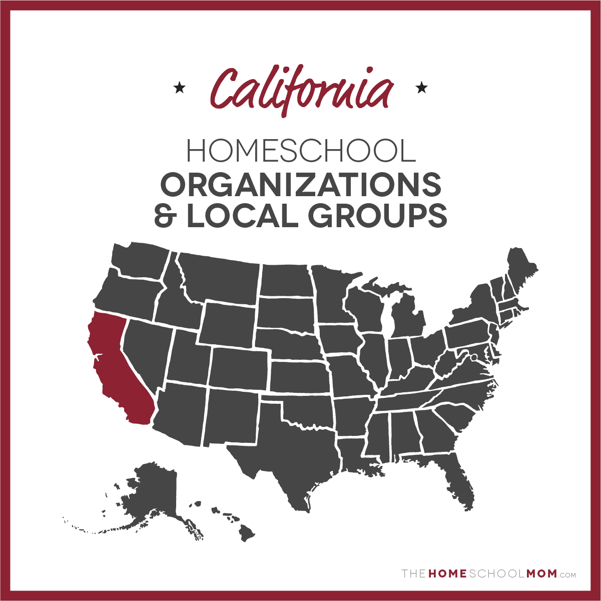 California Homeschool Organizations & Support Groups TheHomeSchoolMom