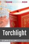 globe and book with text Torchlight Curriculum Reviews - TheHomeSchoolMom.com