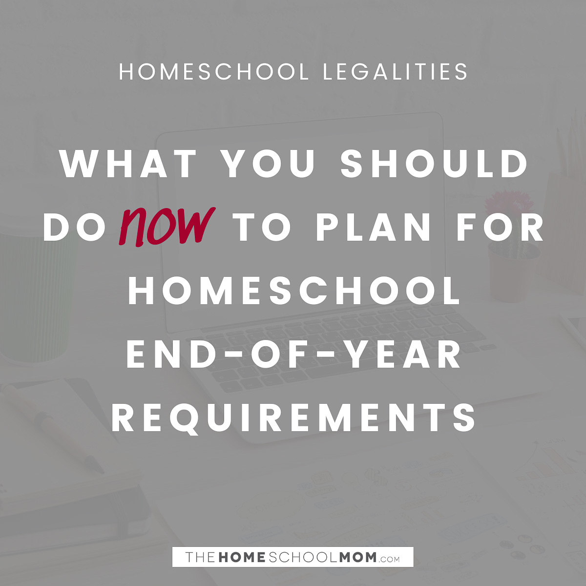 Homeschool Legalities: What you should do now to plan for homeschool end of year requirements