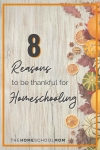 8 Reasons to be Thankful for Homeschooling - TheHomeSchoolMom
