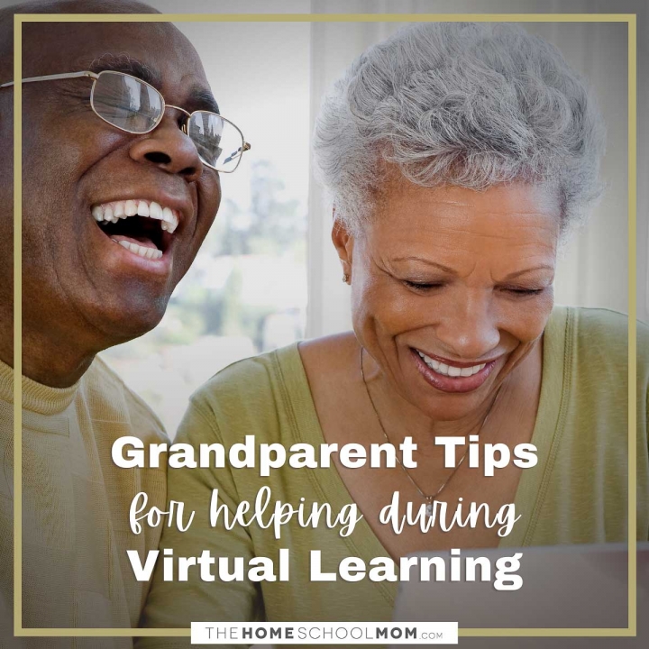 Grandparent tips for helping during virtual learning