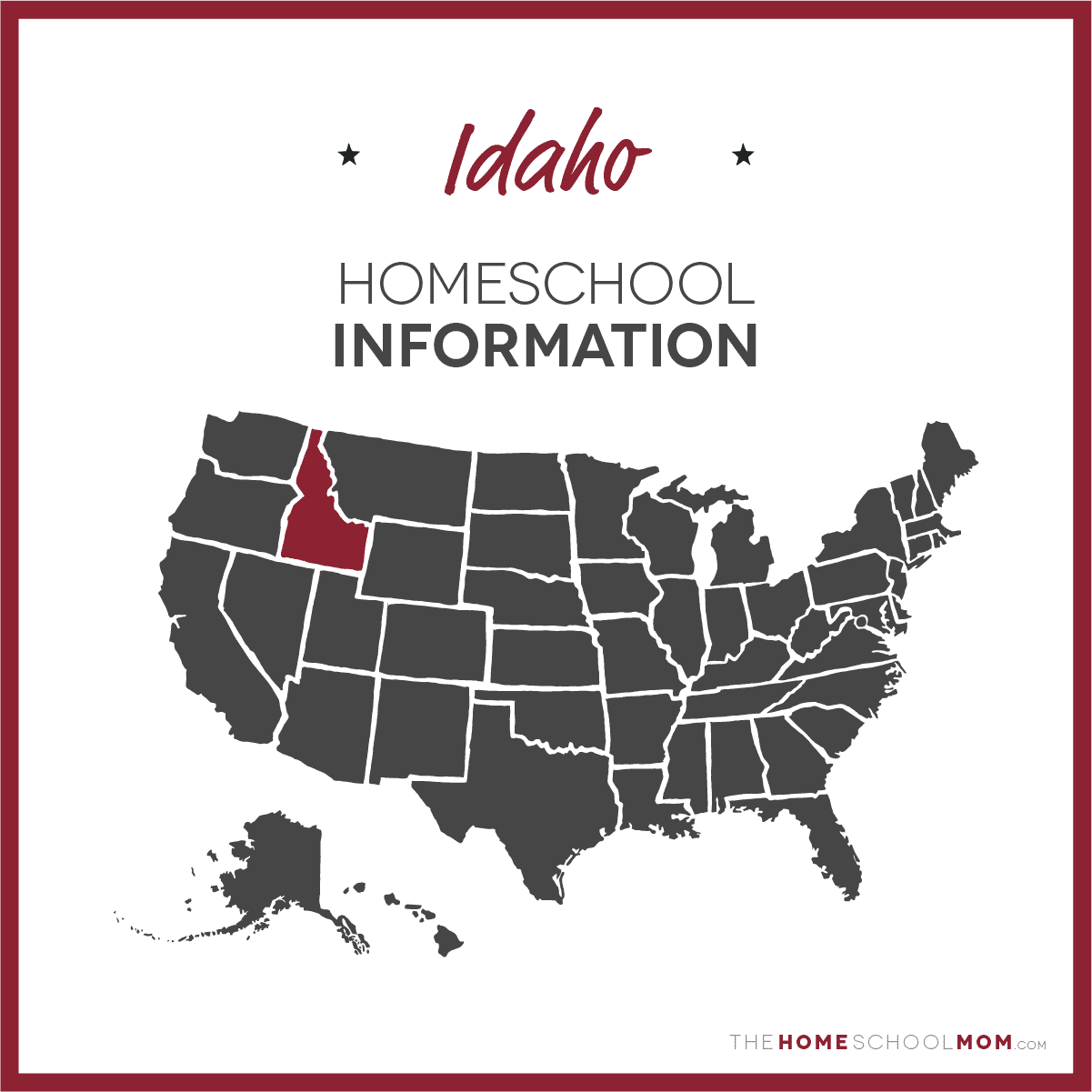 Idaho Homeschool Information