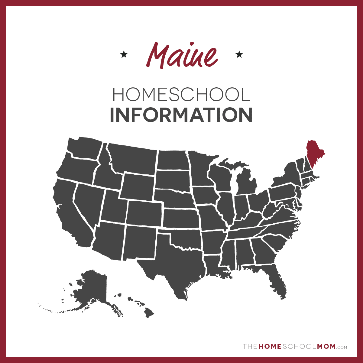 Maine Homeschool Information