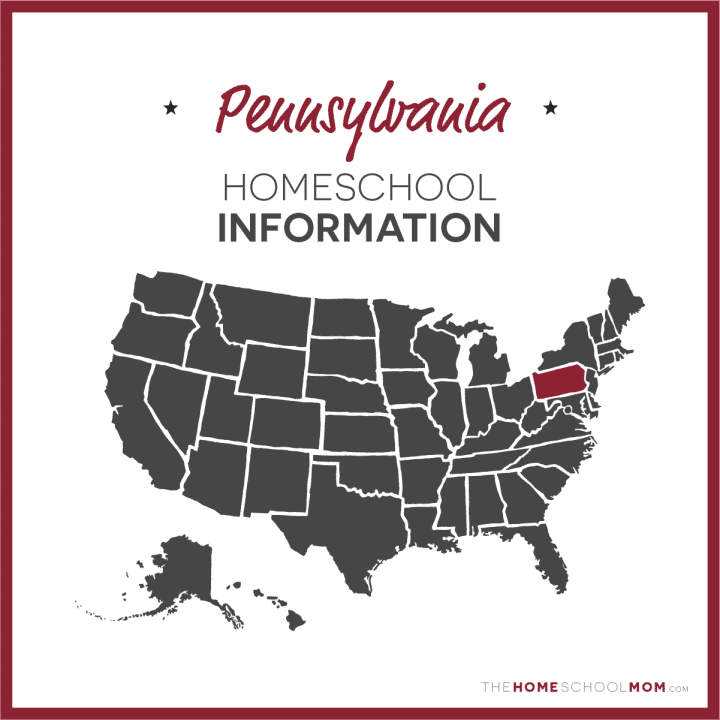 Pennsylvania Homeschool Information – TheHomeSchoolMom.com