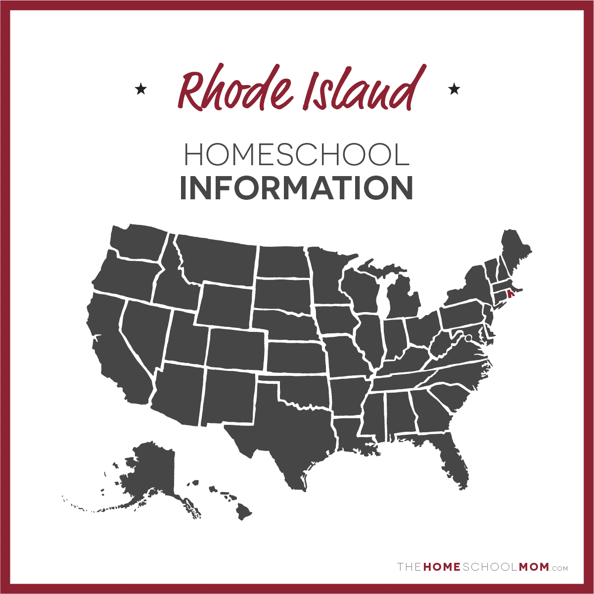 Rhode Island Homeschool Information