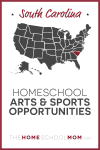 South Carolina Homeschool Arts & Sports Opportunities – TheHomeSchoolMom.com