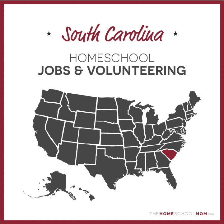 South Carolina Homeschool Jobs & Volunteering – TheHomeSchoolMom.com