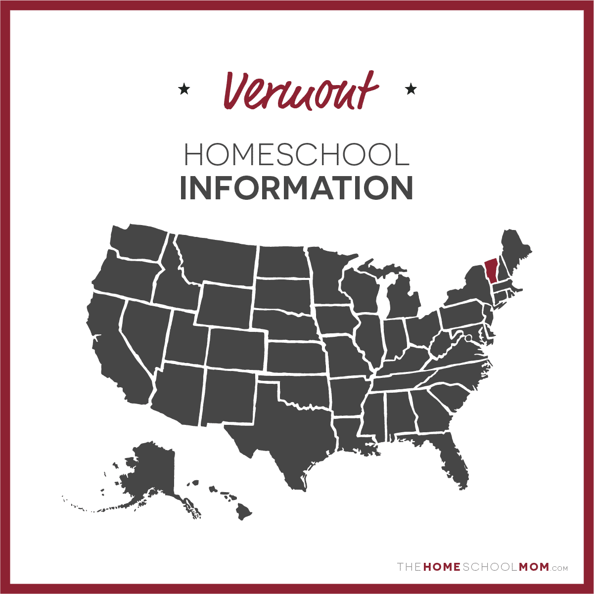 Vermont Homeschool Information