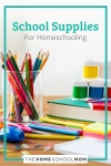 School Supplies for Homeschooling