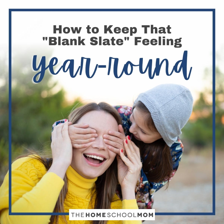 How to Keep That "Blank Slate" Feeling Year-Round