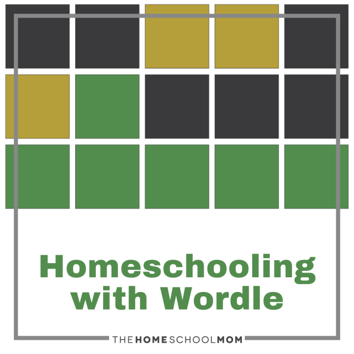 Homeschooling with Wordle.