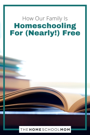 How Our Family Is Homeschooling For (Nearly!) Free