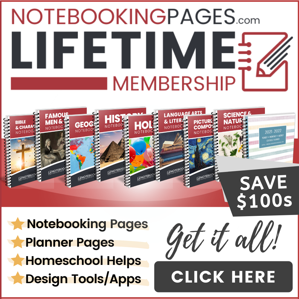 Notebooking pages Lifetime membership