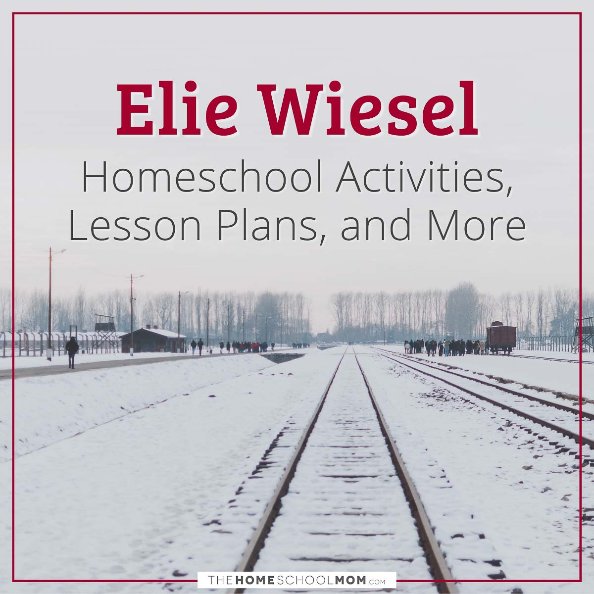 Elie Wiesel Homeschool Activities, Lesson Plans, and More.