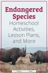 Endangered Species Homeschool Activities, Lesson Plans, and More.