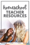 Homeschool teacher resources.