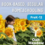 Oak Meadow: Book-based, secular homeschooling for PreK-12.