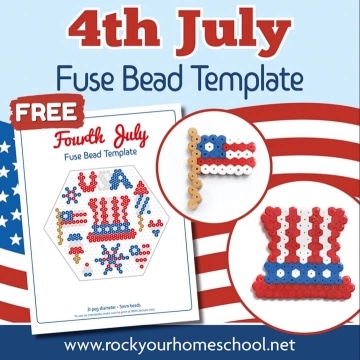 4th of July Perler Bead Patterns
