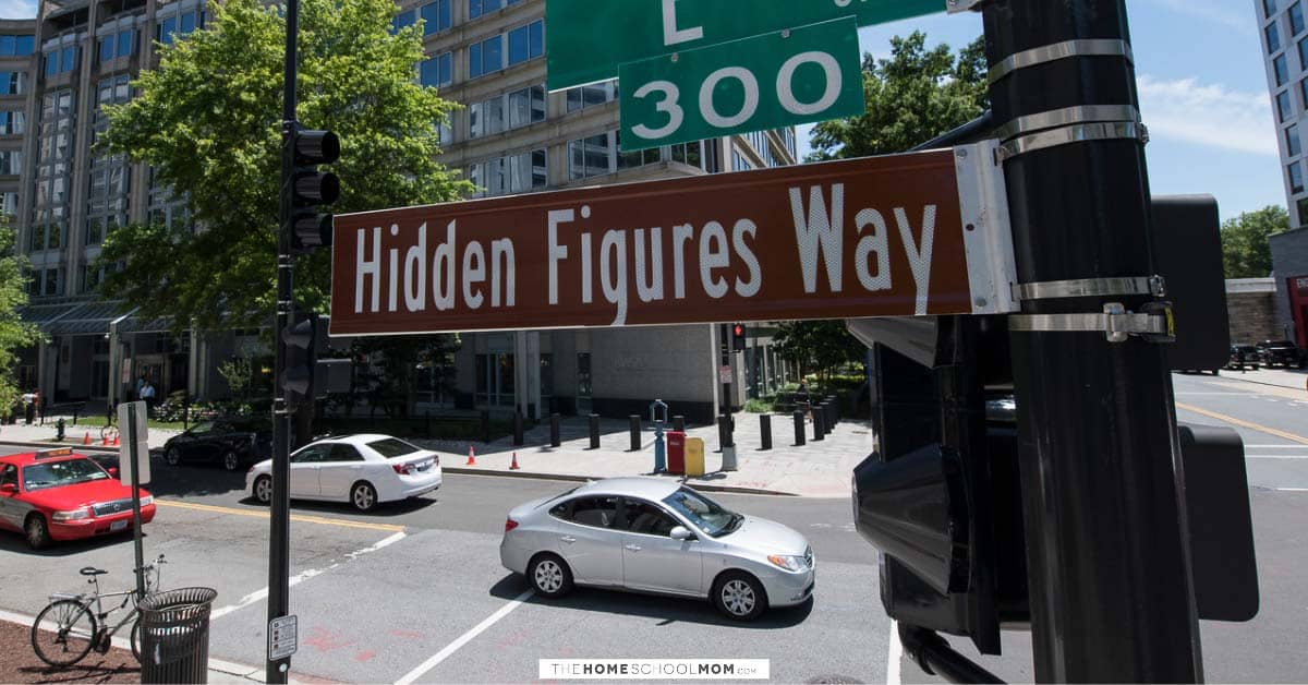 Hidden Figures Way street sign.