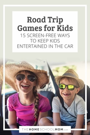 Road trip games for kids - 15 screen-free ways to keep kids entertained in the car.