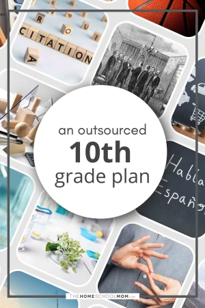 An outsourced 10th grade plan.