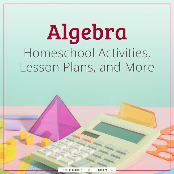 Algebra Homeschool Activities, Lesson Plans, and More from TheHomeschoolMom.com