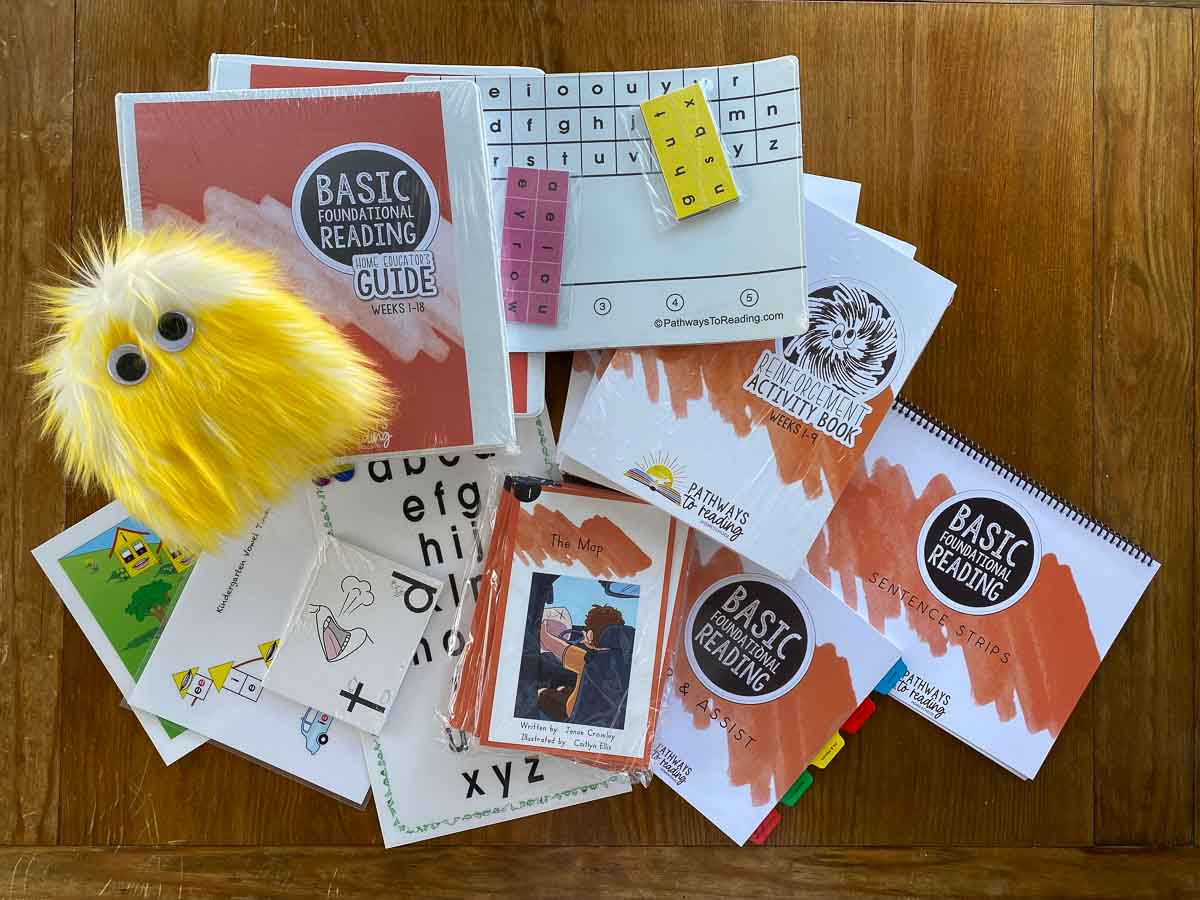 Materials for Pathways to Reading curriculum.