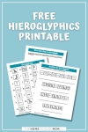 Free hieroglyphics printable screenshots.